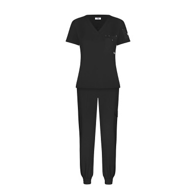 Pulse Scrub Set - Black / Negro 